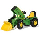 Rolly Toys Žalias traktorius su pedalais ir kaušu 651047 - Image 4