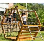 Šešiakampis medinis žaidimų kompleksas CW70168 - Image 3