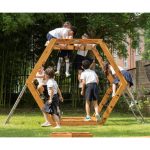 Šešiakampis medinis žaidimų kompleksas CW70168 - Image 4