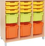 Spintelė su daiktadėžėmis SET5187