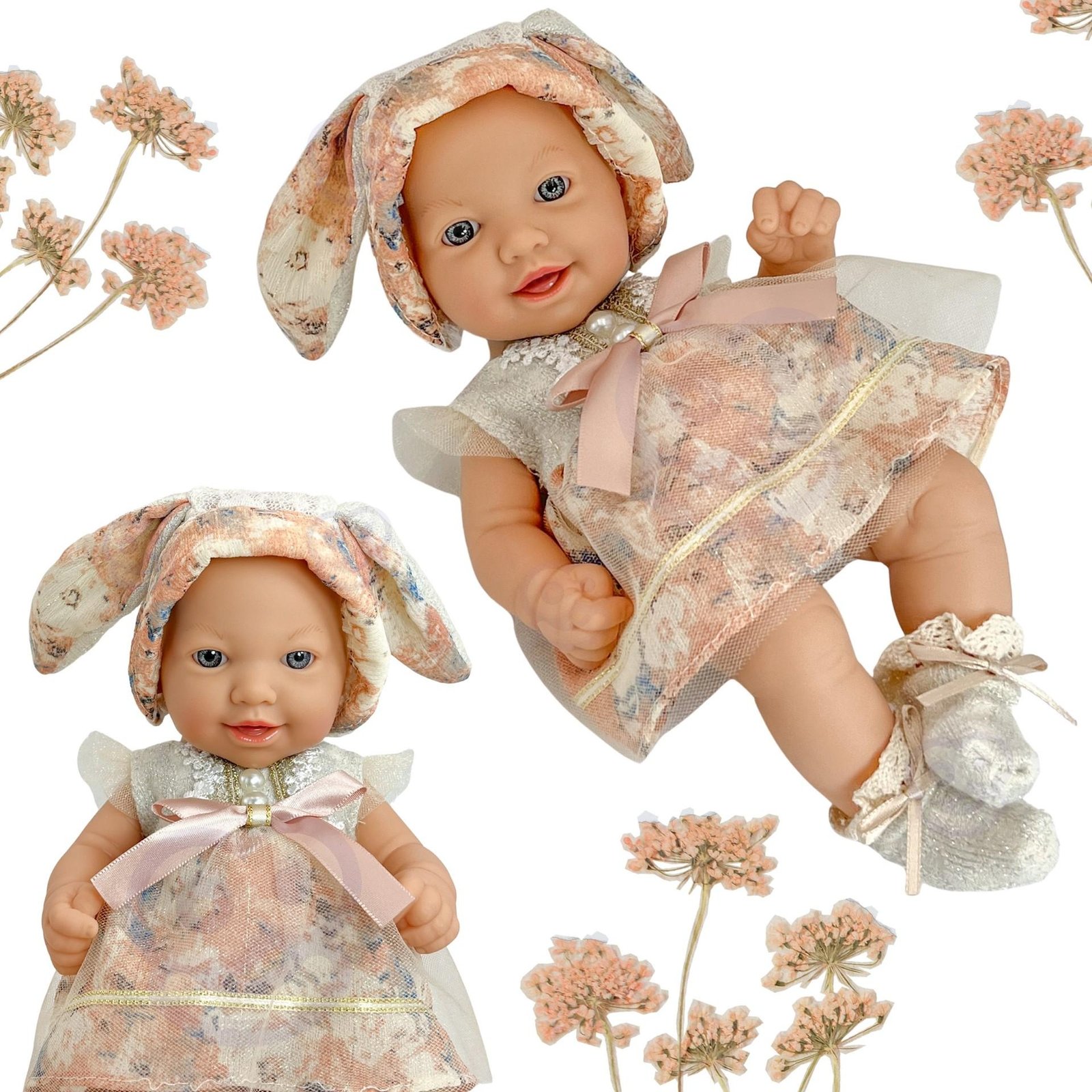 vintage-kudikio-lele-24-cm-56911-main Vintage kūdikio lėlė 24 cm 56911 - Image 1