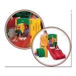 Žaidimų aikštelė su dviem čiuožyklom 4261 - Image 2